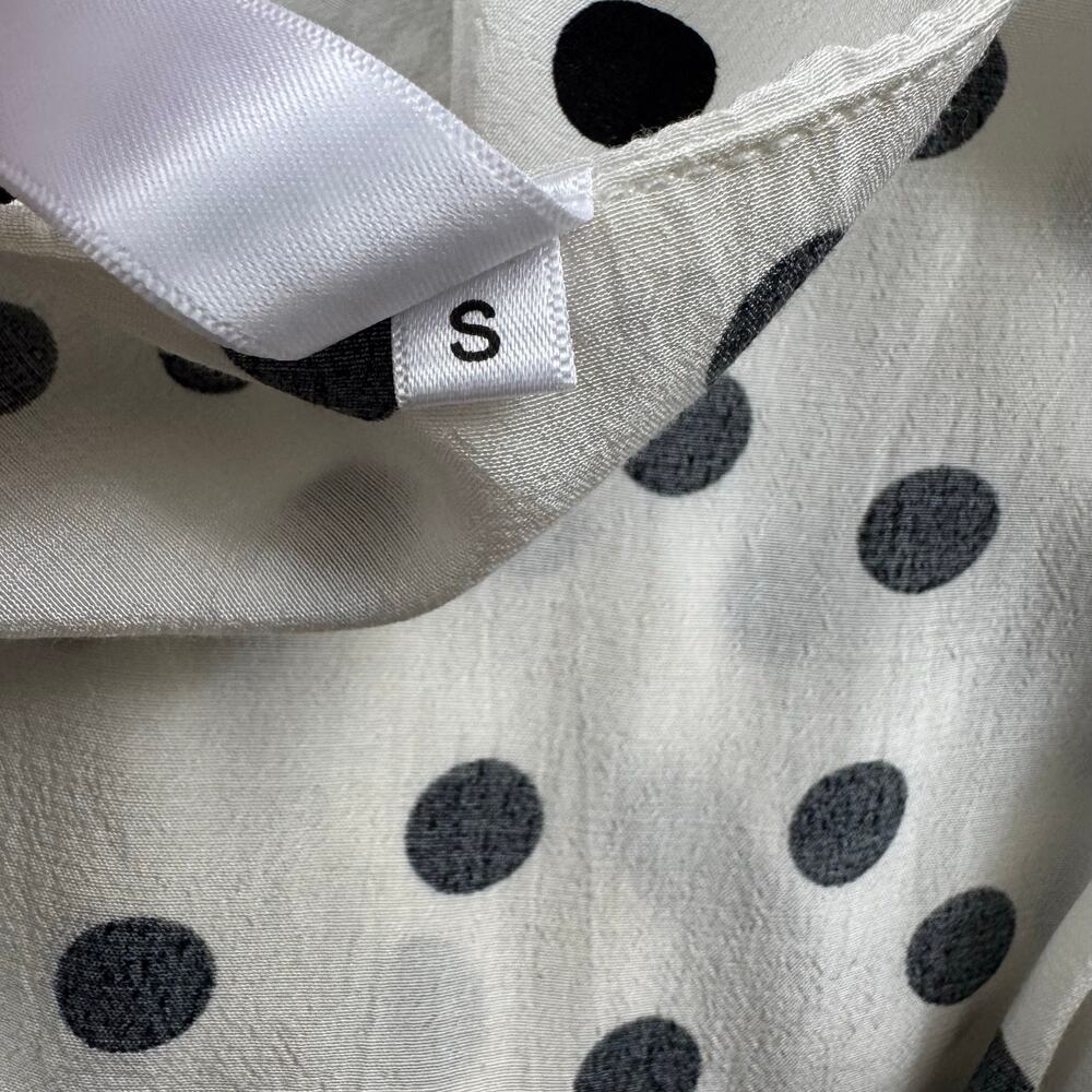 Rat & Boa Mariella Maxi Dress in White and Black Polka Dots, Highly Coveted! - Picture 10 of 10
